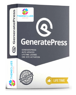 Home 1 GeneratePress Premium Theme licence version