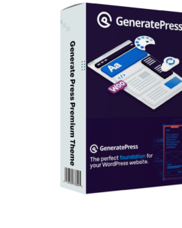 Home 2 GeneratePress Premium Theme licence version