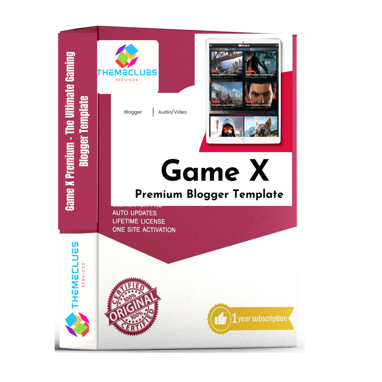 Game X Premium – The Ultimate Gaming Blogger Template 🎮🔥 2 Game X Premium – The Ultimate Gaming Blogger Template