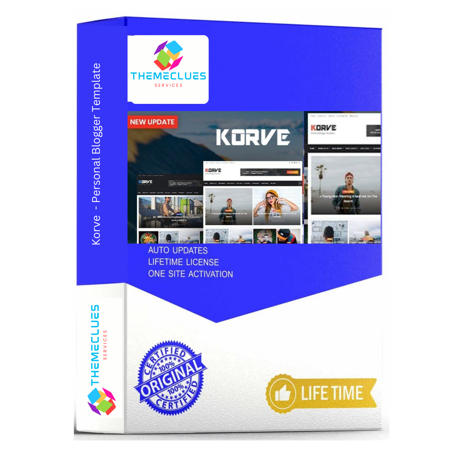 Korve – The Ultimate Personal Blogger Template 2 Korve- Personal Blogger Template
