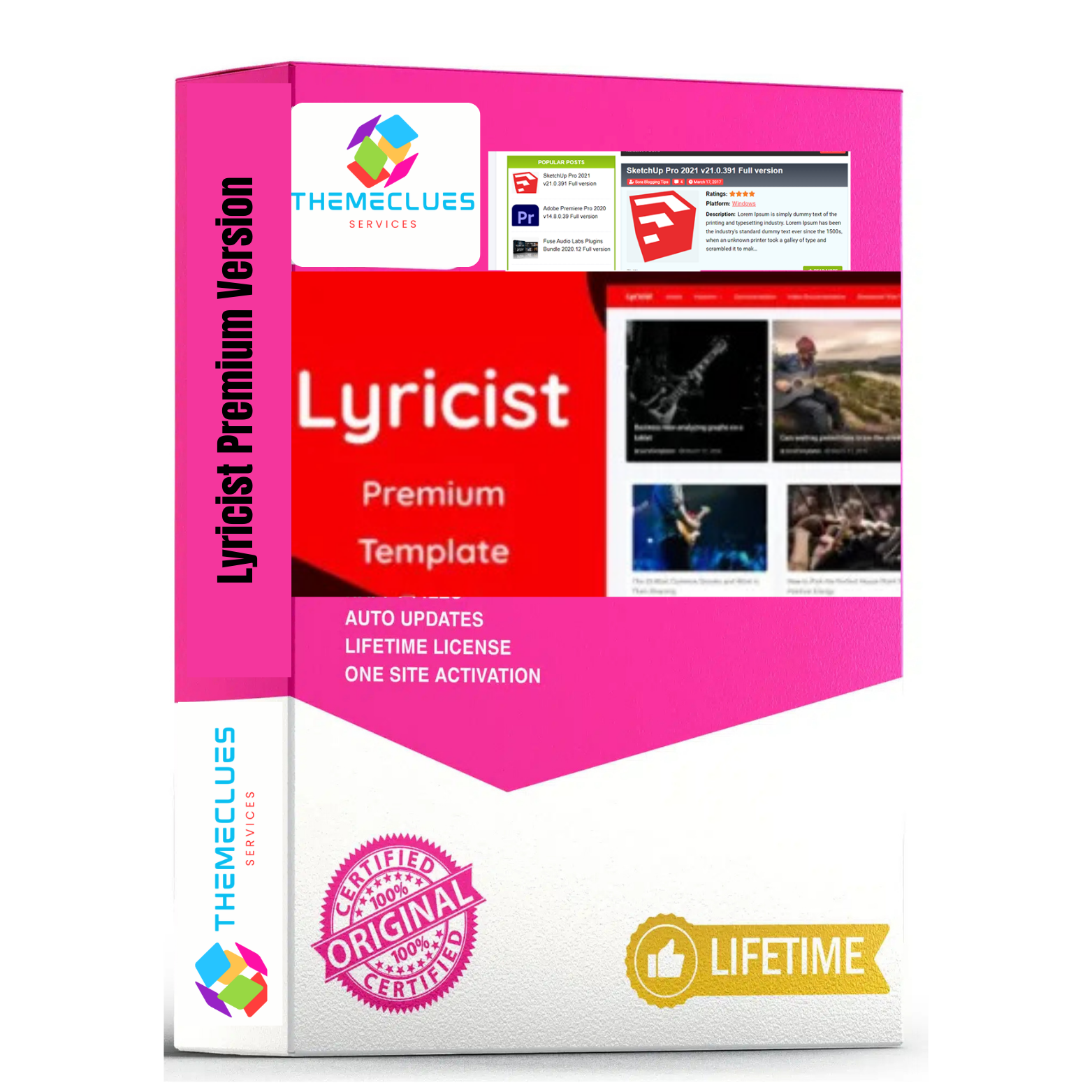 Lyricist Blogger Template – Premium Version 🎶 2 Lyricist Premium Version