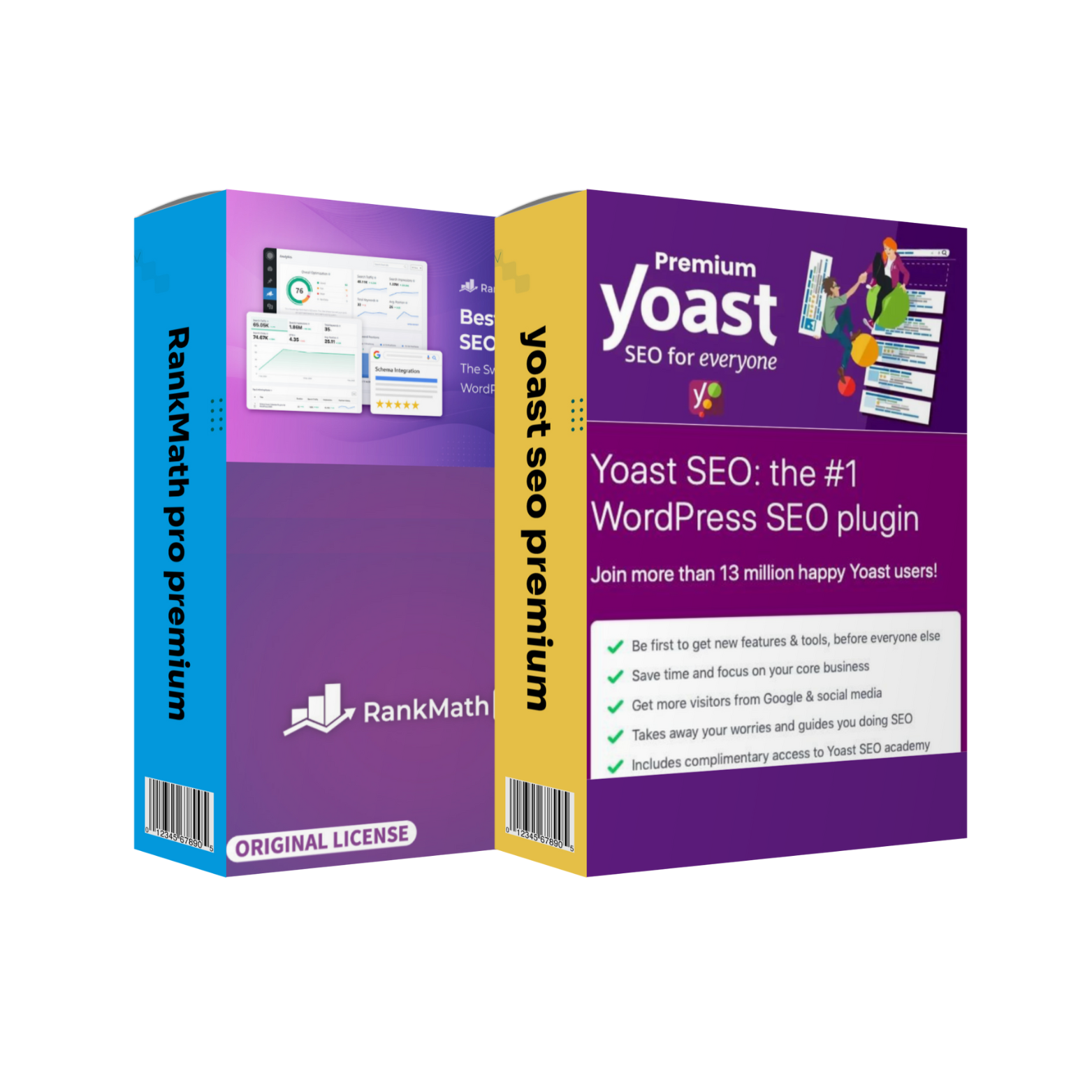 🚀 Premium SEO Plugin Bundle: Yoast SEO Premium & Rank Math Pro – The Ultimate SEO Powerhouse 1 Premium SEO Plugin Bundle Yoast SEO Premium & Rank Math Pro