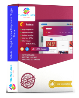 Salbuta – Blog & Personal Responsive Blogger Theme