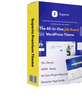 Superio Premium Theme – Best WordPress Job Board Solution