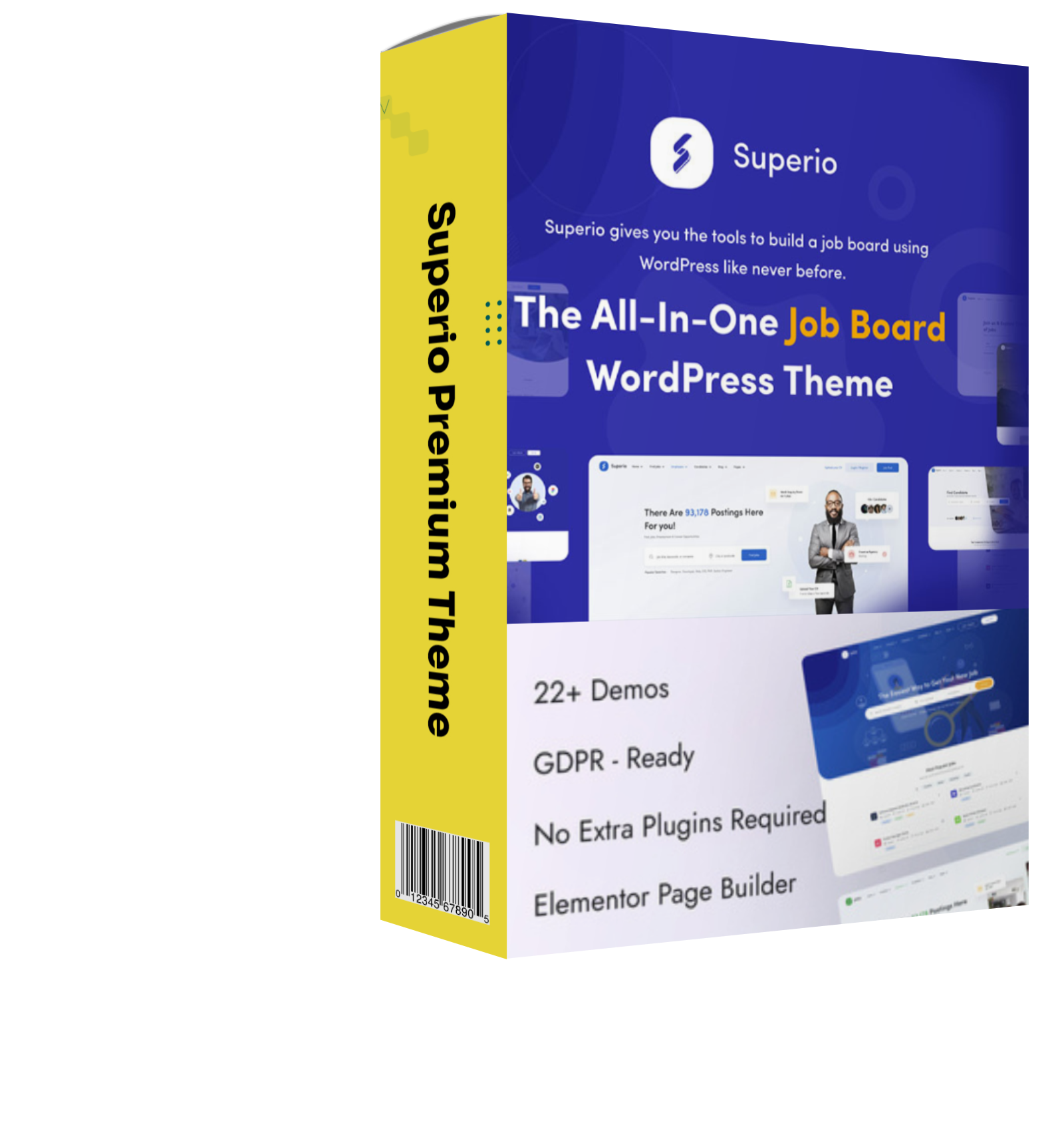 Superio Premium Theme – Best WordPress Job Board Solution 2 Superio Premium Theme