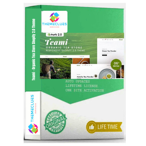 Teami β Organic Tea Store Shopify 2.0 Theme π΅πΏ 2 Teami - Organic Tea Store Shopify 2.0 Theme