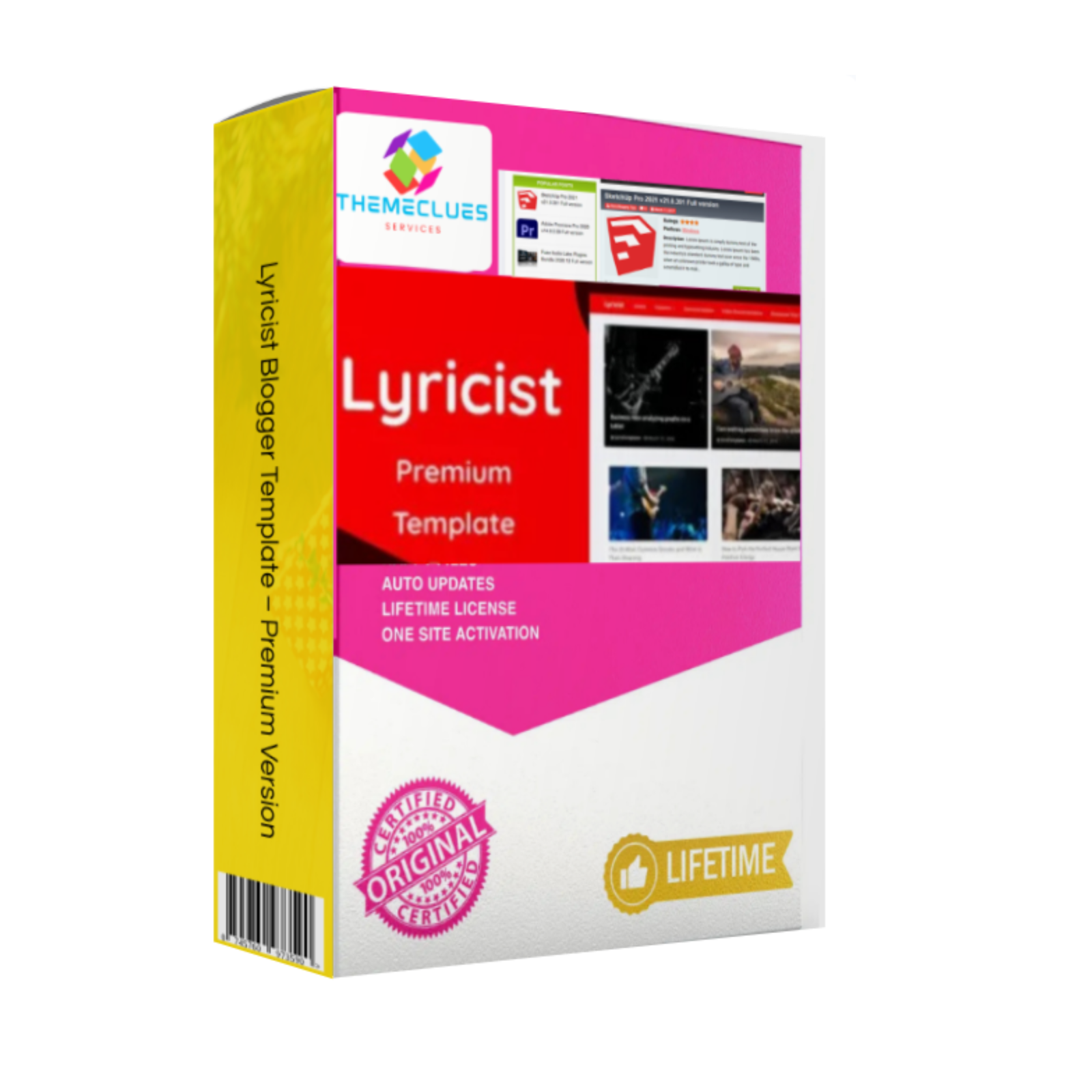 Lyricist Blogger Template – Premium Version 🎶 5 Lyricist Blogger Template – Premium Version 🎶 - Image 3