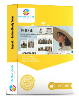 Vouge v1.1 – Fashion Shopify Theme 👗✨
