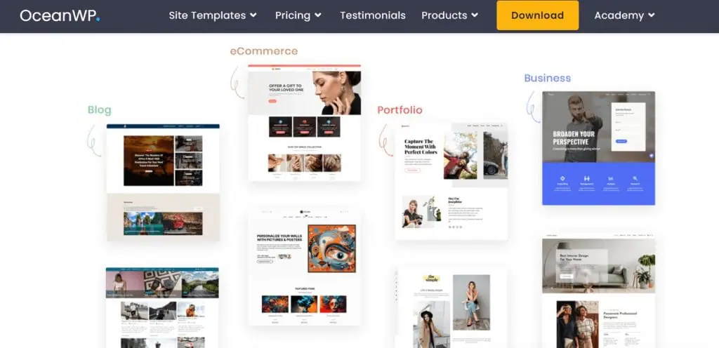 best wordpress themes oceanwp themeclues.in