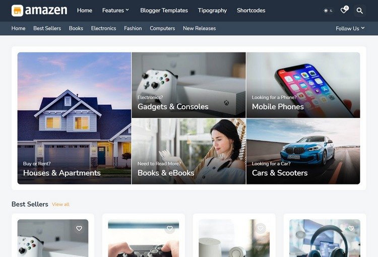 Amazen – Premium Blogger Template for eCommerce & Affiliate Marketing 🛒🚀 5 Amazen – Premium Blogger Template for eCommerce & Affiliate Marketing 🛒🚀