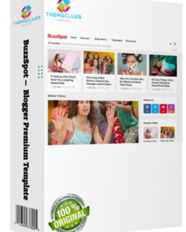BuzzSpot Premium Blogger Template