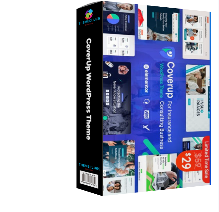 CoverUp WordPress Theme – The Ultimate Choice for Your Website!