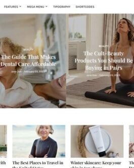 La-Beauty – Premium Blogger Template for Fashion & Beauty Bloggers 💄✨