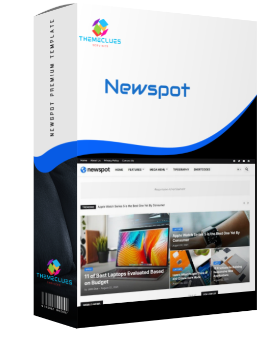 Newspot – Premium Blogger Template for News & Magazine Websites 📰🔥 2 Newspot-Blogger-Template