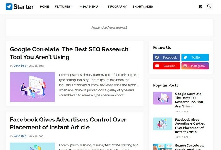 Starter – Premium Blogger Template for Beginners & Professionals 🚀🔥 5 Starter-Blogger-Theme-template