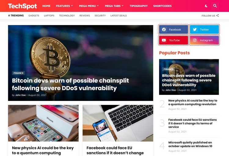 TechSpot – Premium Blogger Template for Tech & News Websites 🚀💻 4 TechSpot-Blogger-Template