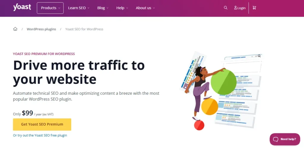 Yoast vs Rank Math vs All In One SEO – Which SEO Plugin Should You Choose in 2025? 2 Yoast SEO Website themeclues.in