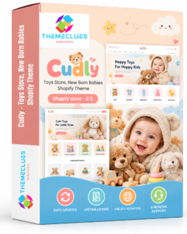 Cudly Shopify Theme – Toys & Newborn Baby Store