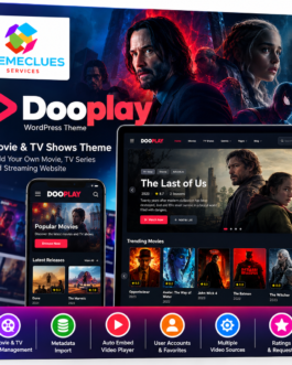 DooPlay WordPress Theme – Movie & TV Shows Website