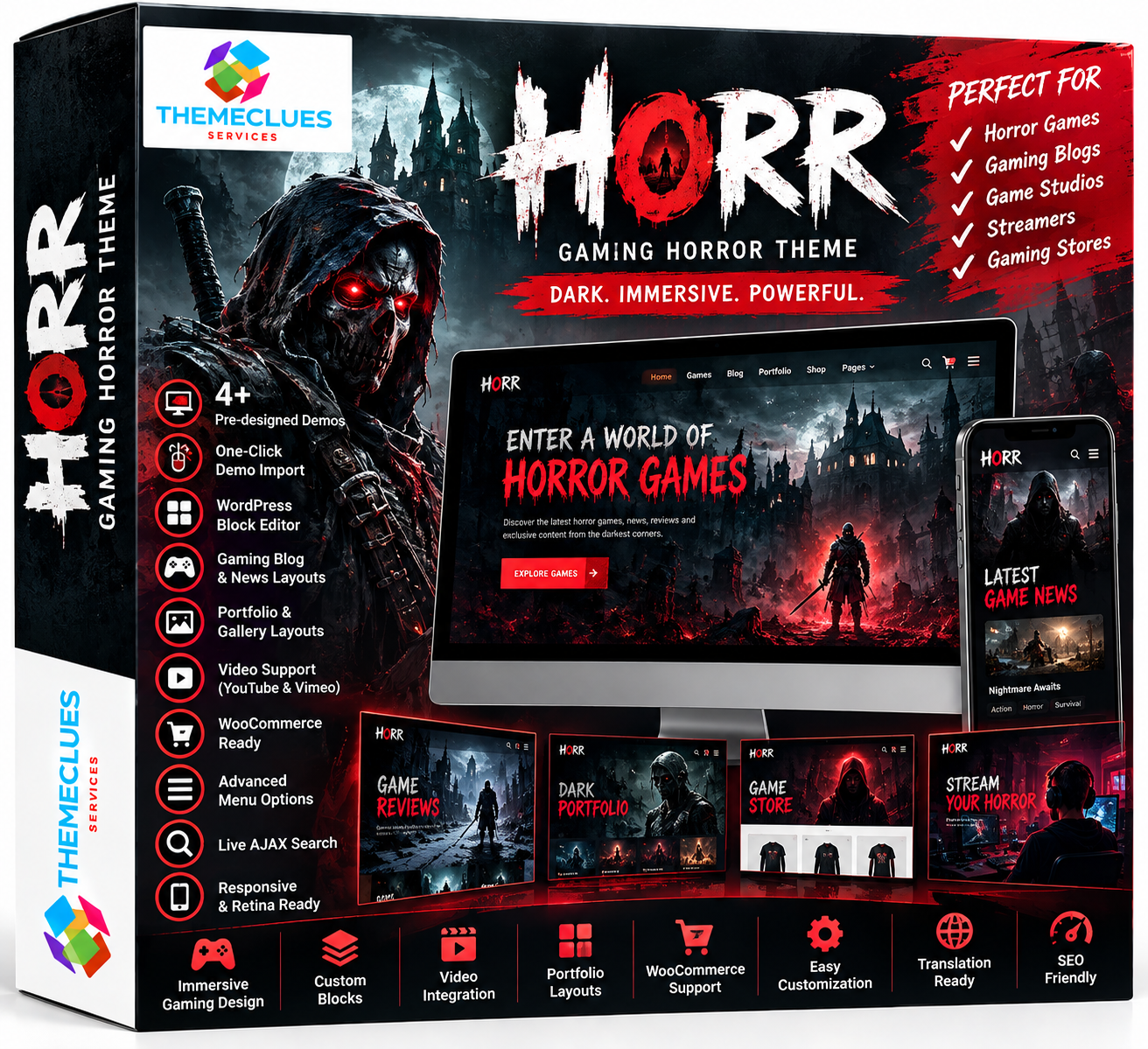Horr Gaming Horror Theme