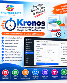 Kronos Automatic Post Expirator – WordPress Plugin