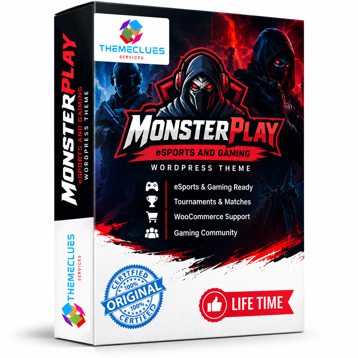 MonsterPlay eSports and Gaming WordPress Theme