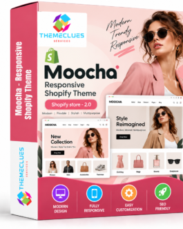 Moocha Responsive Shopify Theme – Modern Ecommerce Store