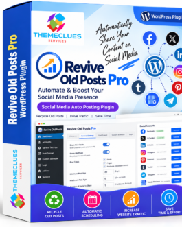 Revive Old Posts Pro – WordPress Social Media Auto Post