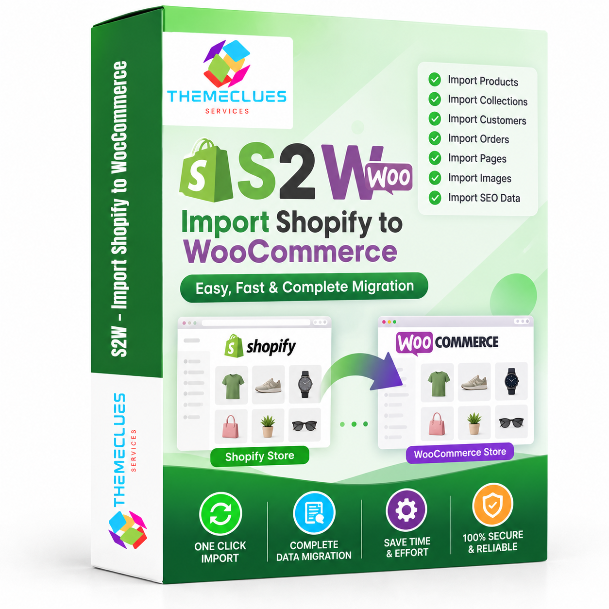 S2W Import Shopify to WooCommerce