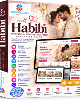 Habibi – Wedding & Wedding Planner WordPress Theme