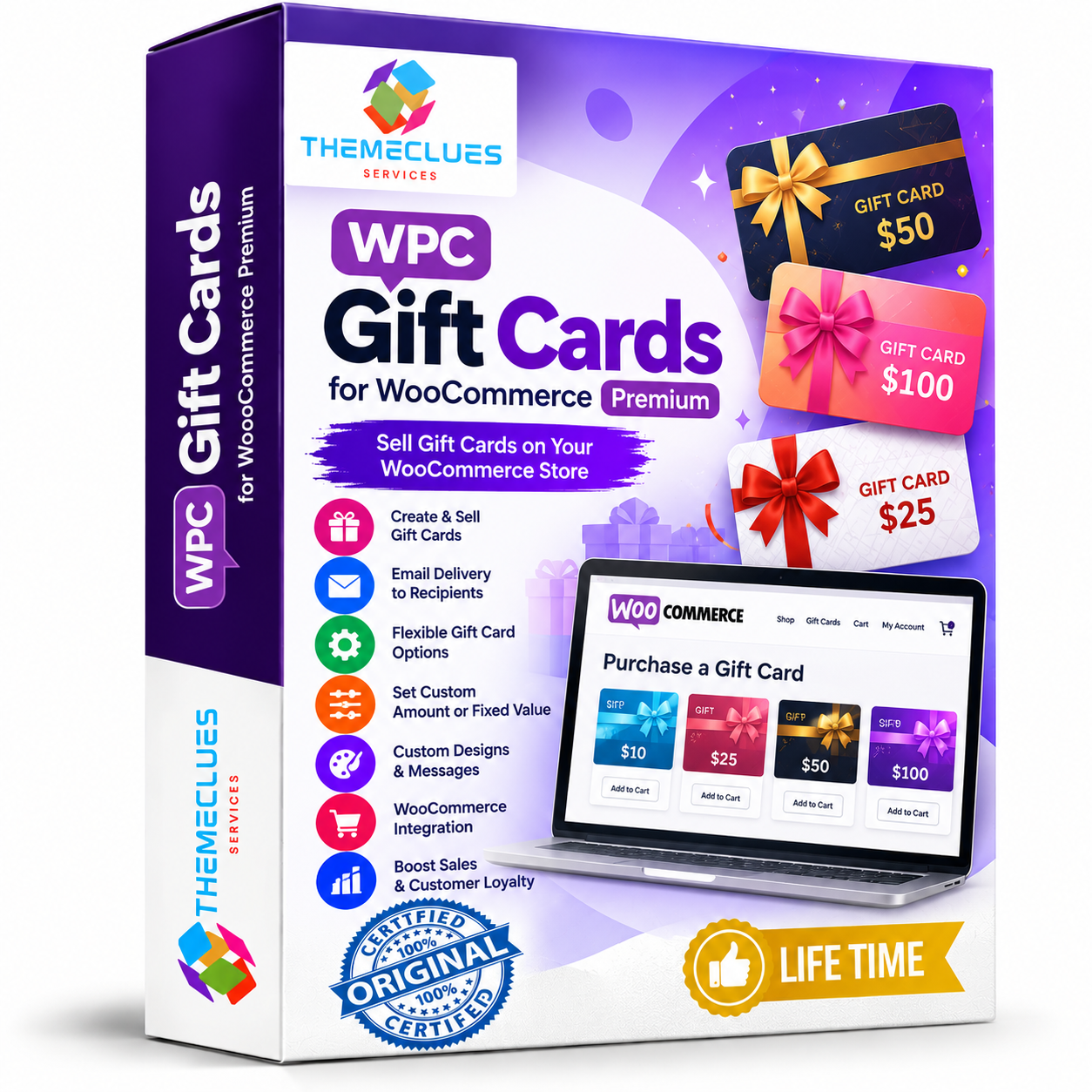 WPC Gift Cards for WooCommerce Premium