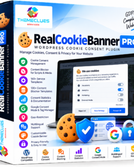 Real Cookie Banner PRO – WordPress Cookie Consent Plugin